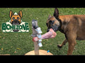 BoneZone® Structural Feeding™ Canine Enrichment Apparatus & Chewing Station
